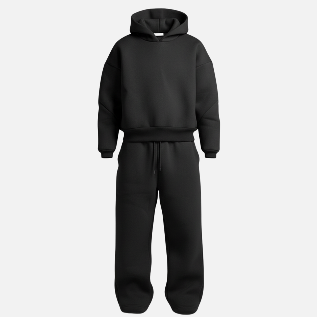 Oversized Heavy Fleece Tracksuit Set