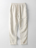 Linen Two-Piece Shirt and Trouser Set