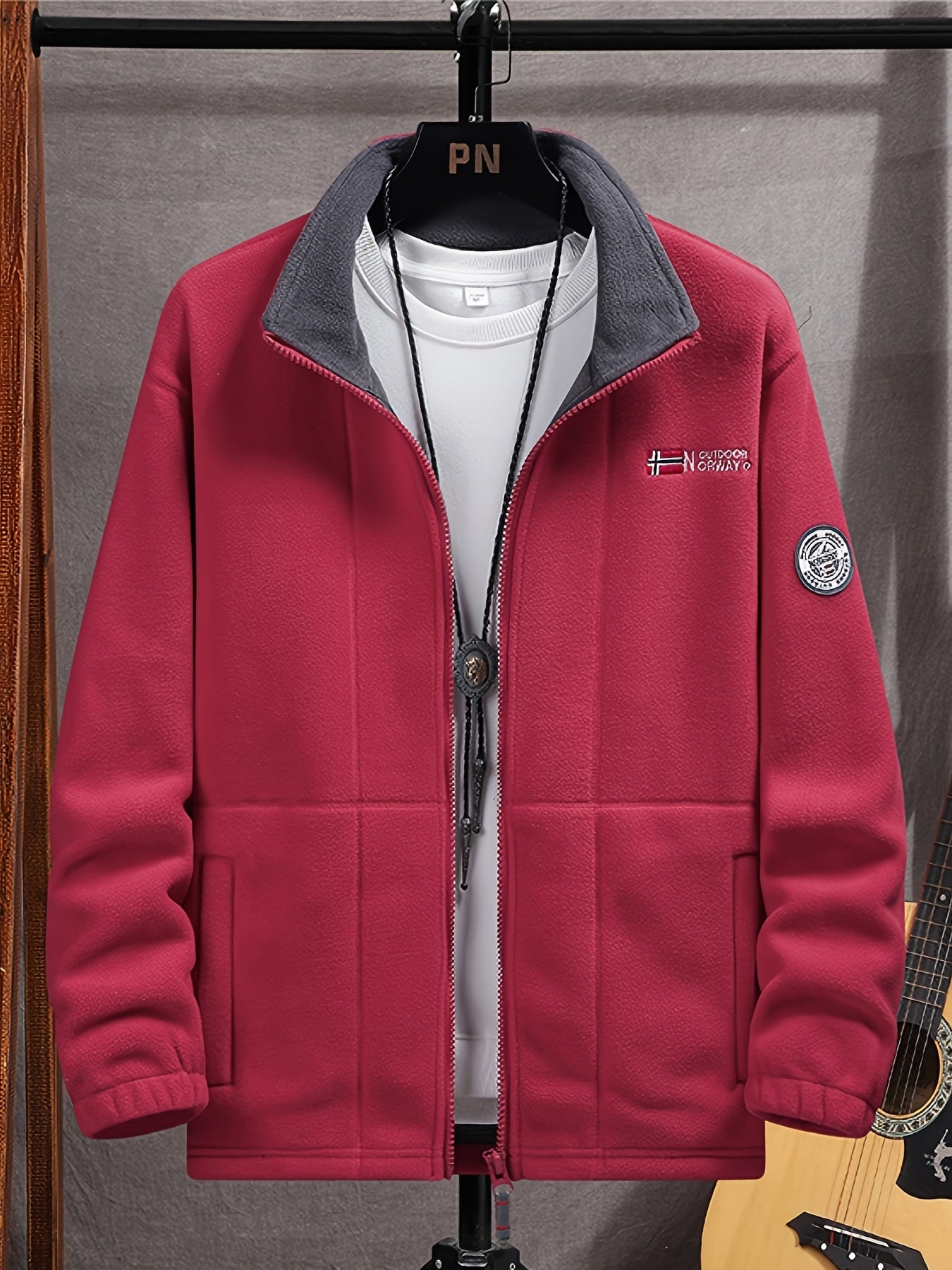 Men's Full-Zip Warm Fleece Jacket