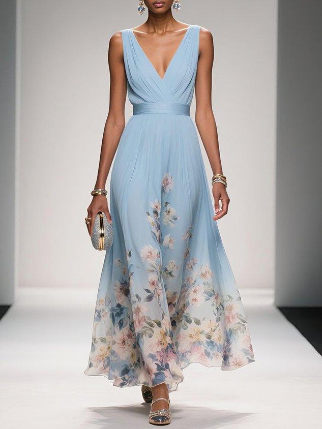 Wedding Guest Floral Mini Dress