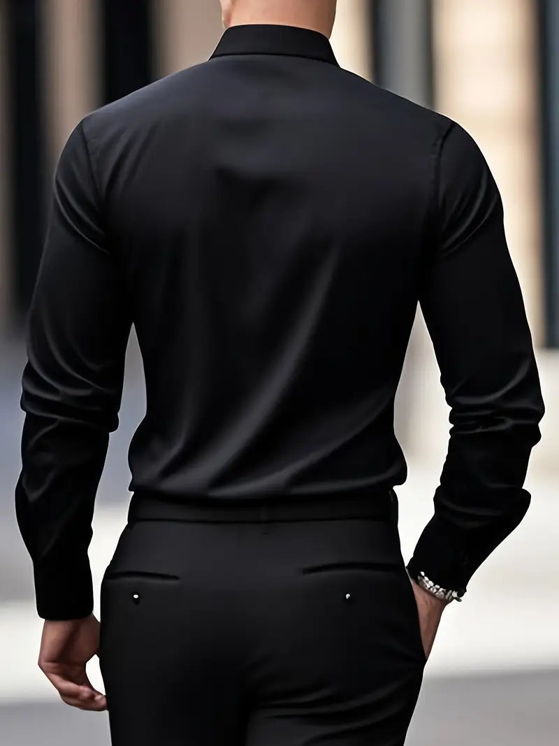 Slim Fit Wrinkle-Resistant Shirt