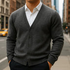 Fine Knit Cashmere Cardigan