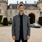 Men's Wool Blend Short Coat Casual Fit