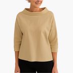 Women's Stand Collar Top