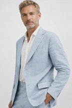 Men's Tailored Fit Two-Piece Suit Wedding Formal Events