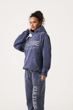 Oversized Graphic Hoodie Washed