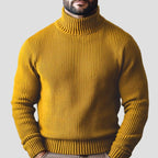 Men's Heavy Knit Turtleneck Sweater