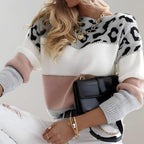 Women’s Leopard Pattern Sweater