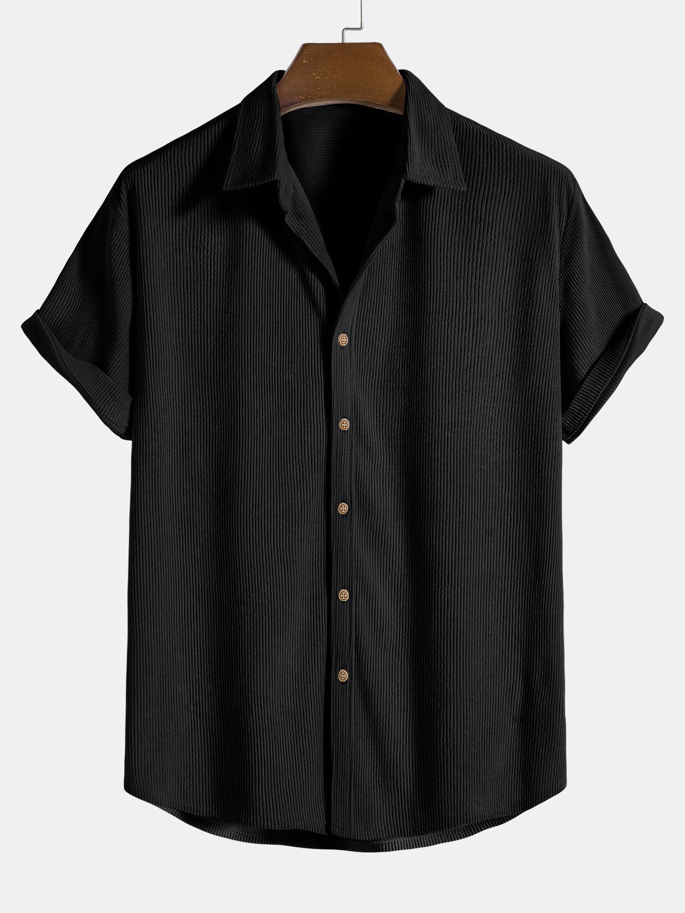 Men's Two-Piece Casual Ribbed Summer Set