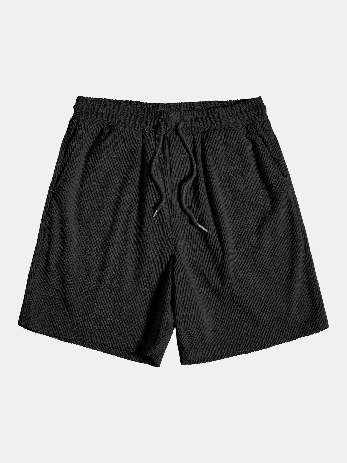 Men's Two-Piece Casual Ribbed Summer Set
