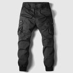 Men's cargo joggers pants designed for outdoor activities, featuring multiple pockets, a comfortable fit, and durable fabric for versatility and style. 4