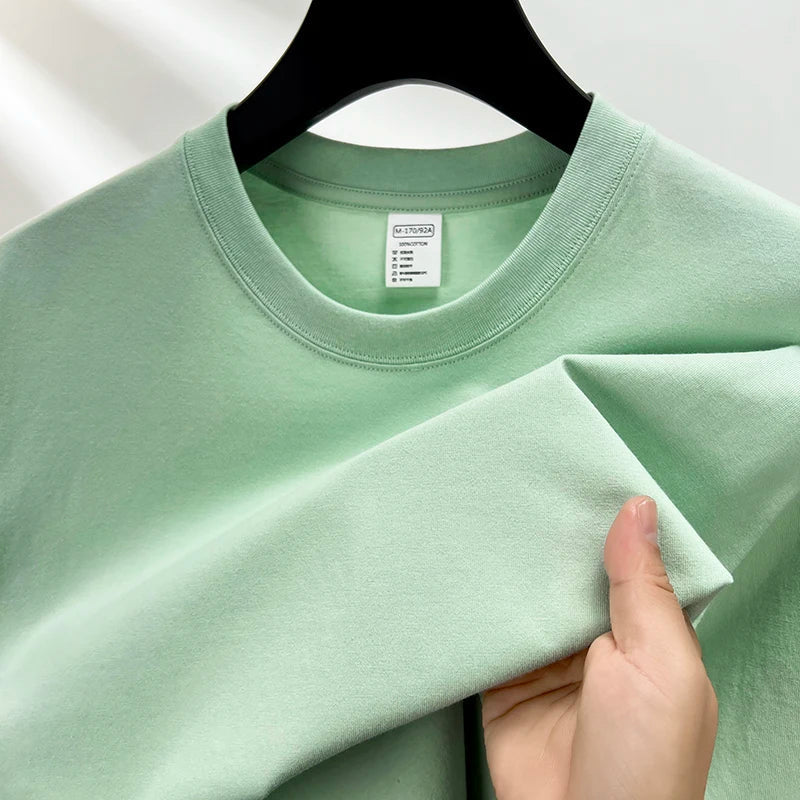 Men's casual short sleeve t-shirt in a versatile design, perfect for everyday wear, featuring a comfortable fit and stylish colors. 11