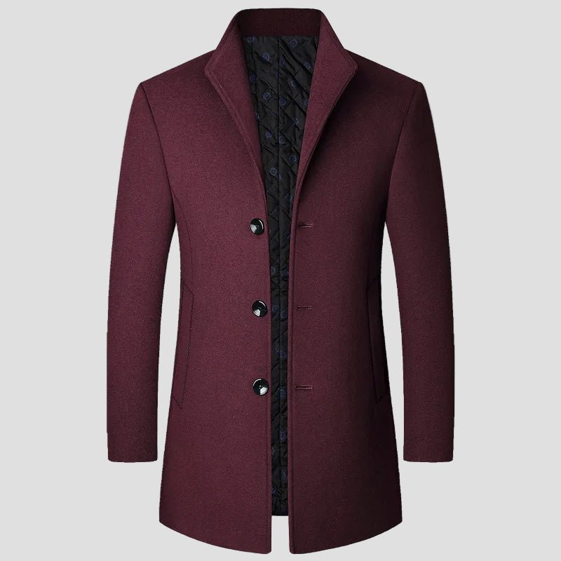 Single-Breasted Quilted Coat