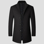 Single-Breasted Quilted Coat