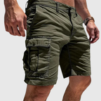 Men's relaxed fit cargo shorts in a versatile color, perfect for everyday casual summer wear, featuring multiple pockets for storage and a comfortable, breathable fabric ideal 0