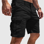 Men's relaxed fit cargo shorts in a versatile color, perfect for everyday casual summer wear, featuring multiple pockets for storage and a comfortable, breathable fabric ideal 1