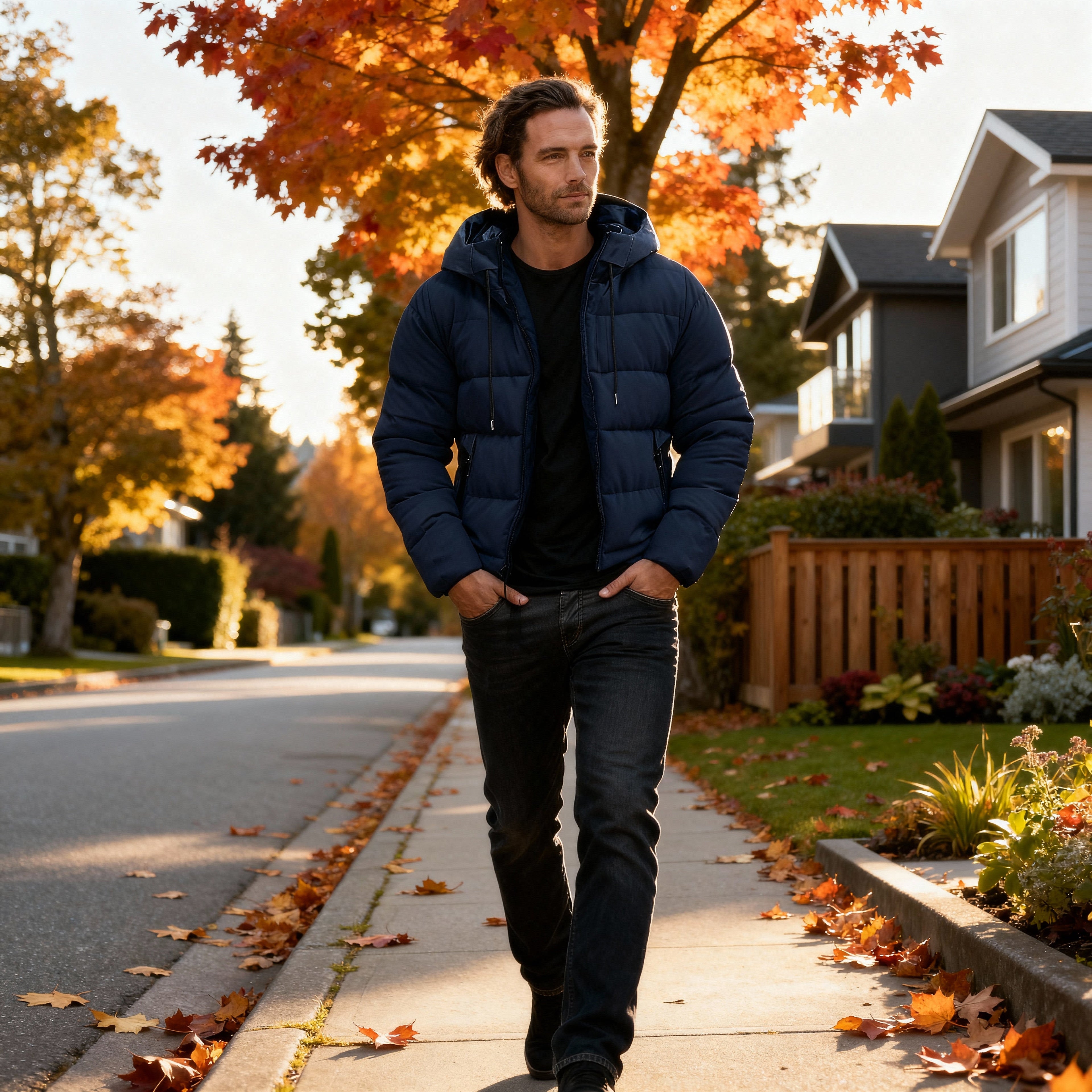 Quilted Winter Puffer Jacket