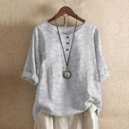 Women's Vintage Floral Print Blouse