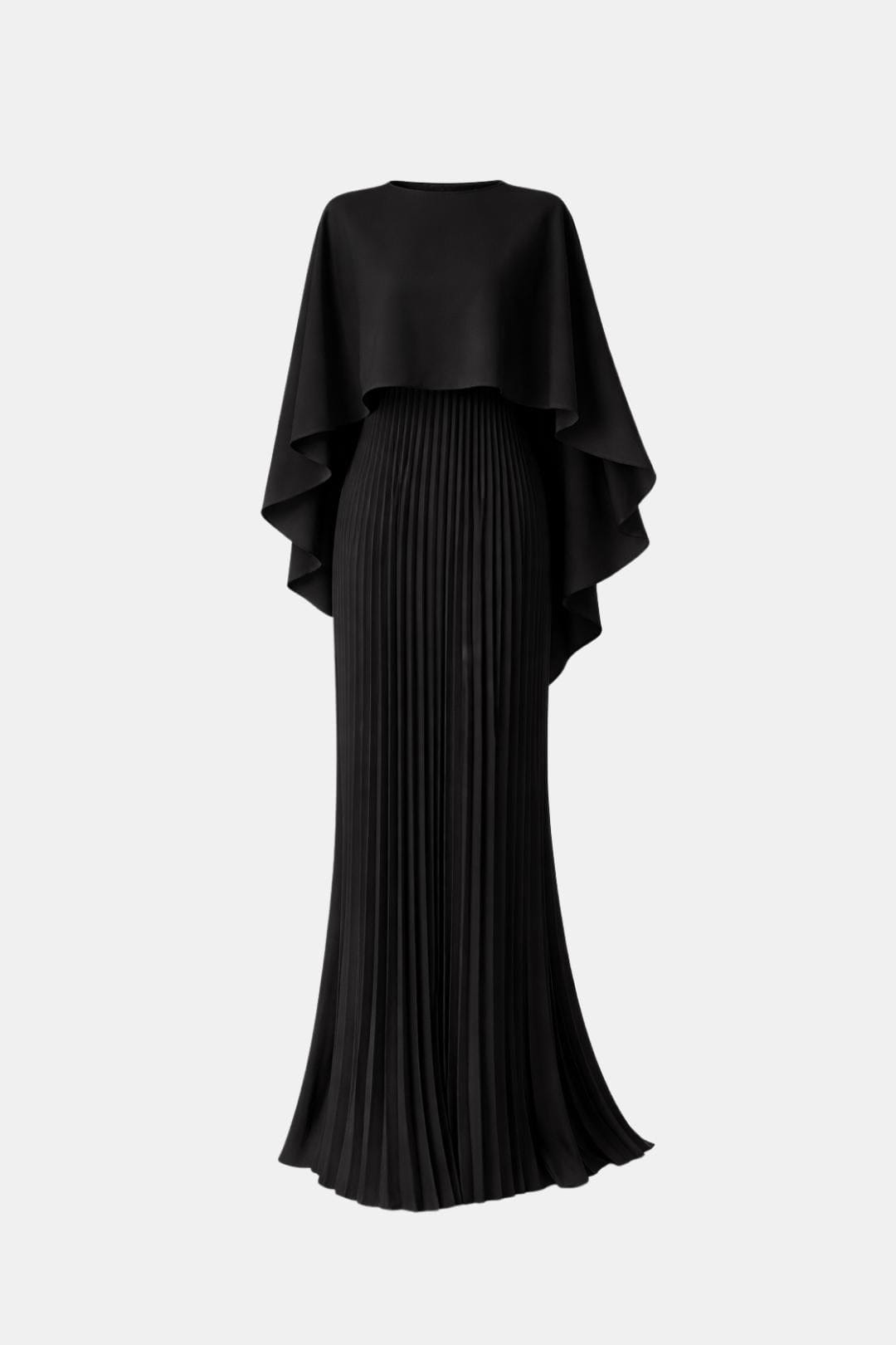 Flowy Pleated Chiffon Dress