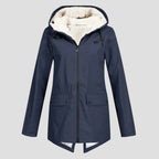 Waterproof Trench Coat with Hood