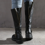 Stylish women's boots featuring a removable footbed and shock-absorbing sole, designed for comfortable everyday wear. 7