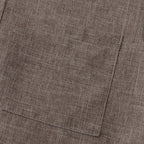 Sleeve Mandarin Collar Shirt