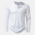 Cotton Casual Henley Shirt