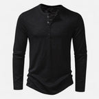 Cotton Casual Henley Shirt