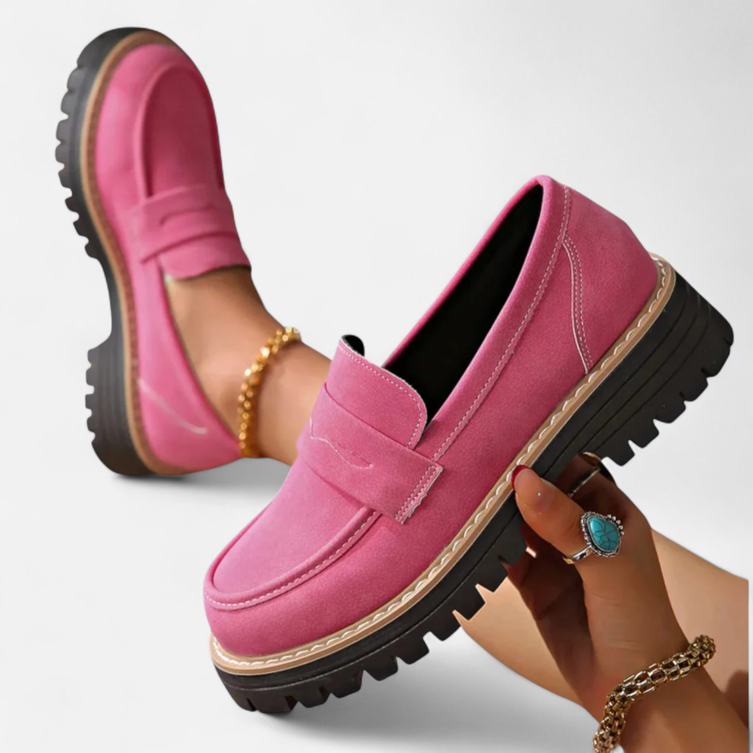 Women's Genuine Leather Orthopedic Loafer