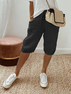 Cotton Linen Shorts
